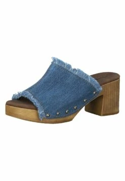 Tamaris Mules À Talons - Denim Jeans -Tamaris Soldes Magasin 50d76d5af84c45d9ae6232221642fef0