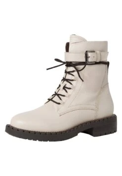 Tamaris Bottines À Lacets - Ivory -Tamaris Soldes Magasin 5277937c34744f8192416995d1bdfd6d