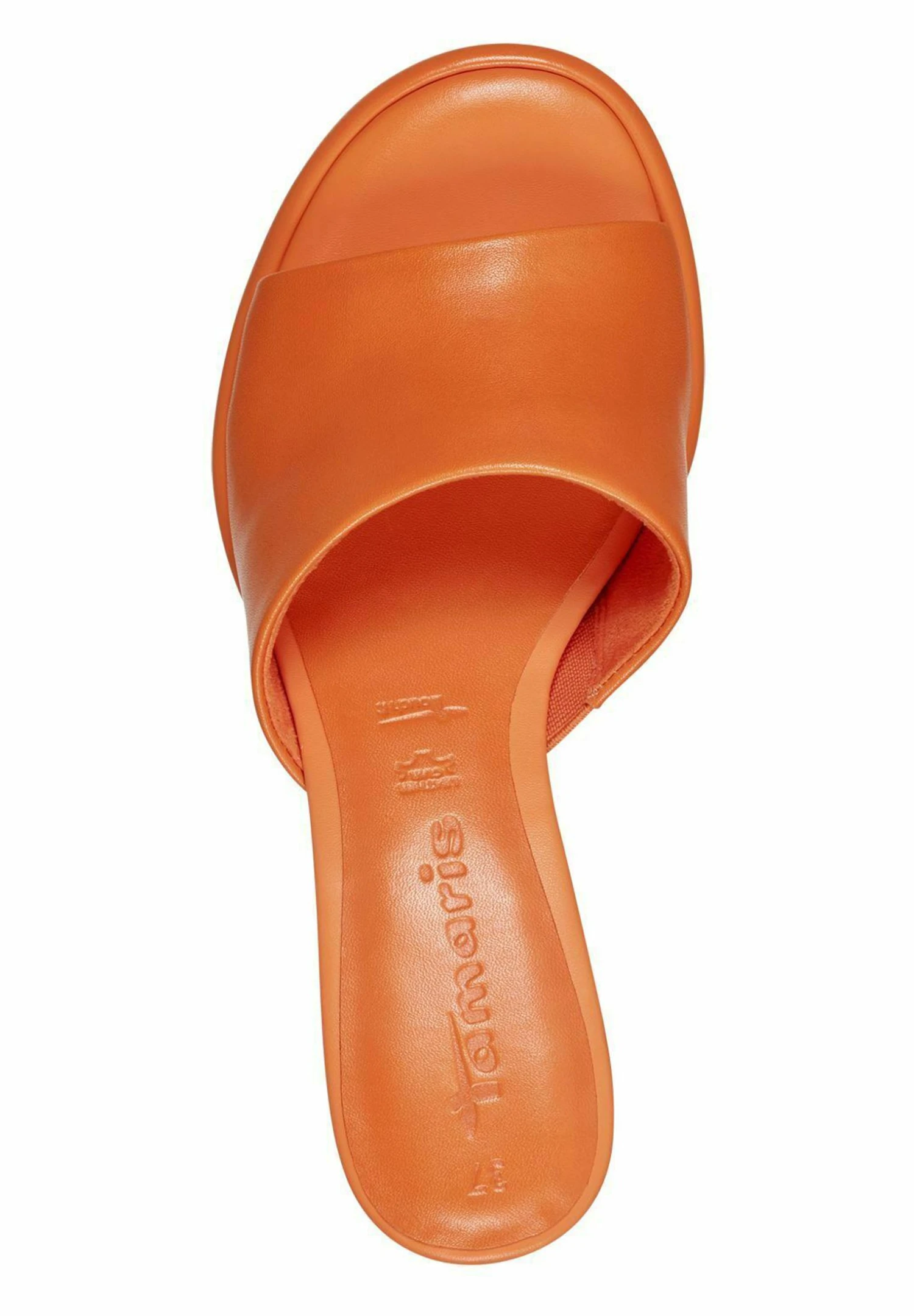 Tamaris Mules À Talons - Orange 6 Tamaris Mules À Talons - Orange – Image 4