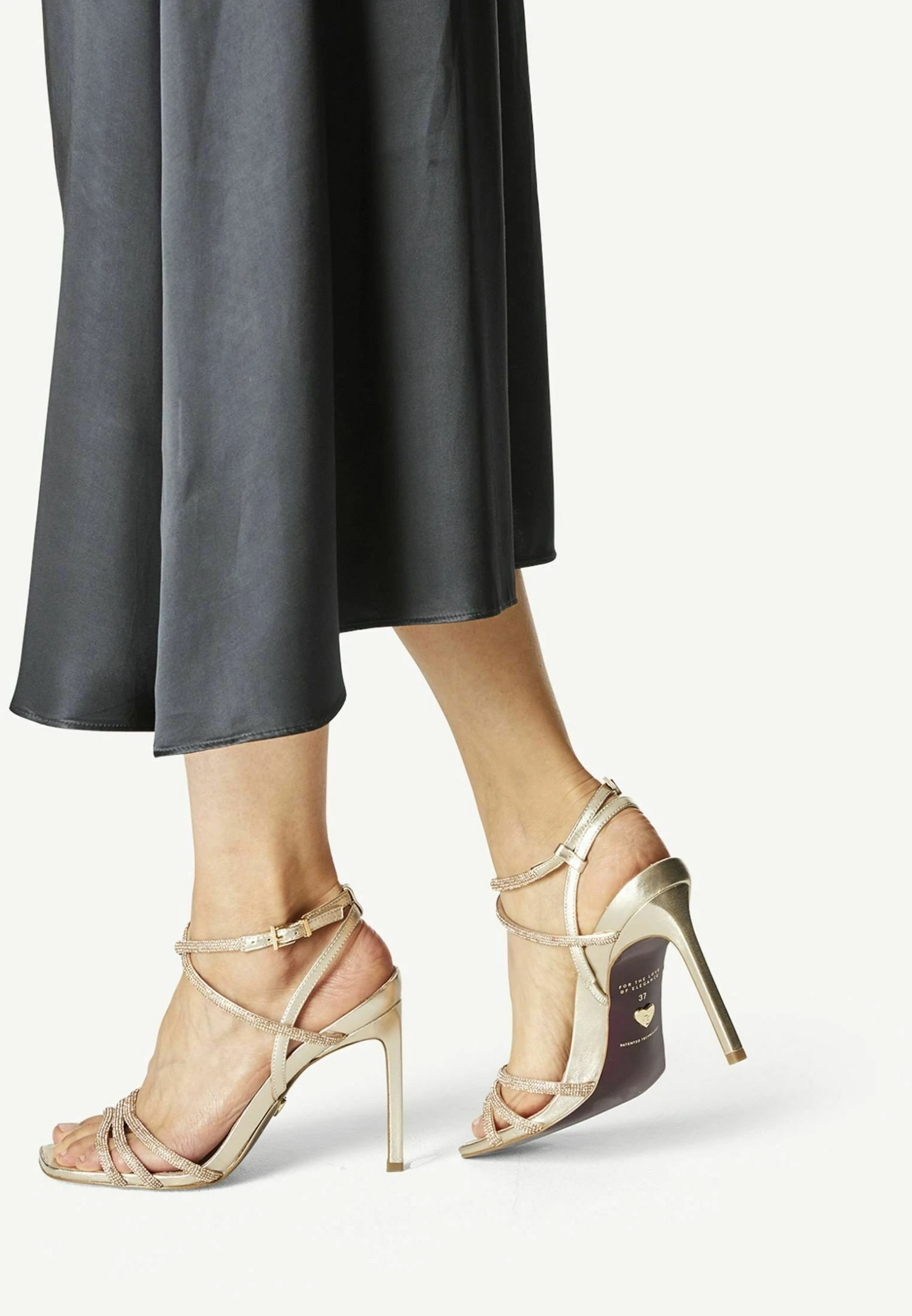 Tamaris Heart - Sandales À Talons Hauts - Ltgold Crystal 3 Tamaris Heart - Sandales À Talons Hauts - Ltgold Crystal