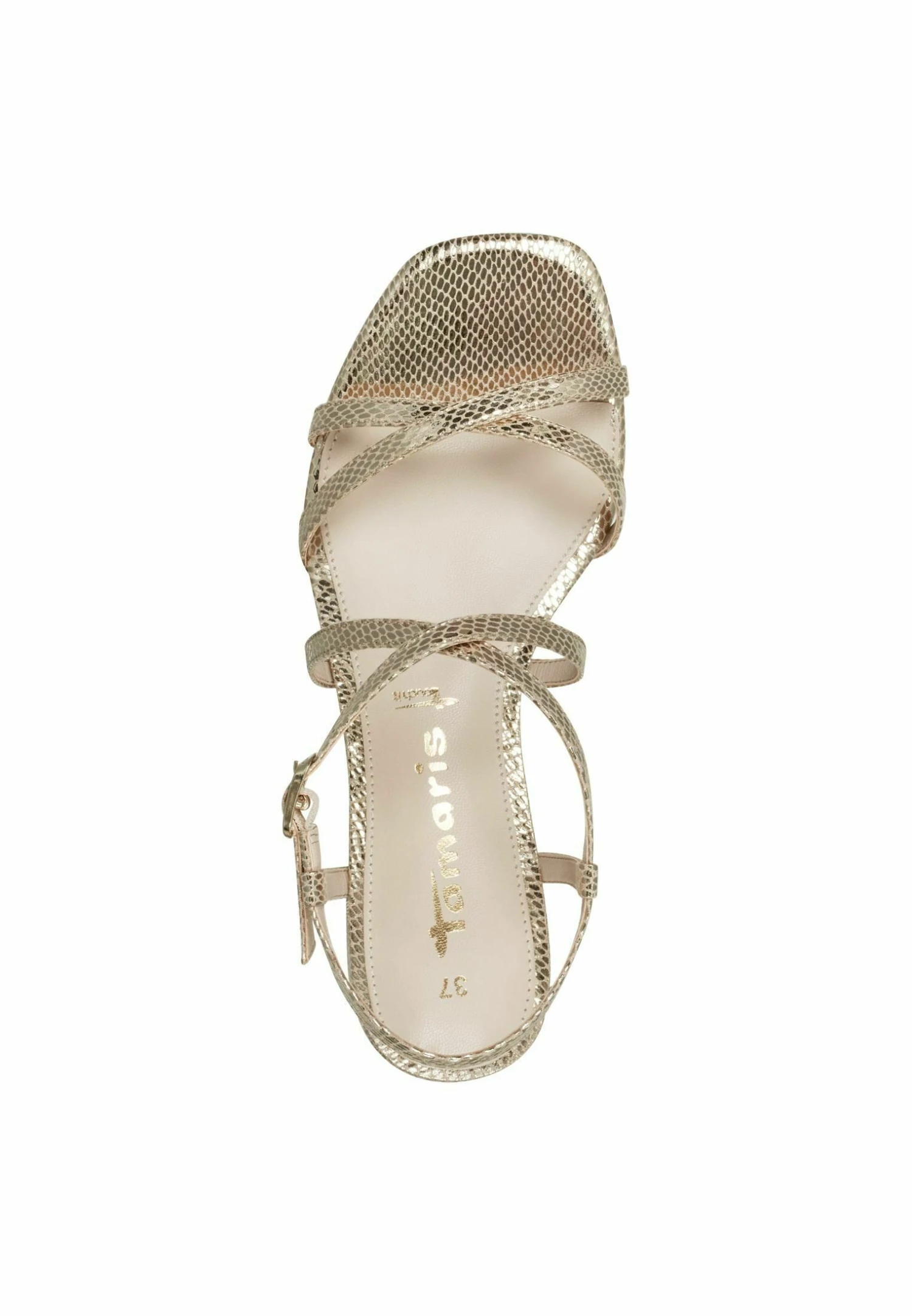 Tamaris Sandales - Lt Gold Struc 5 Tamaris Sandales - Lt Gold Struc – Image 3