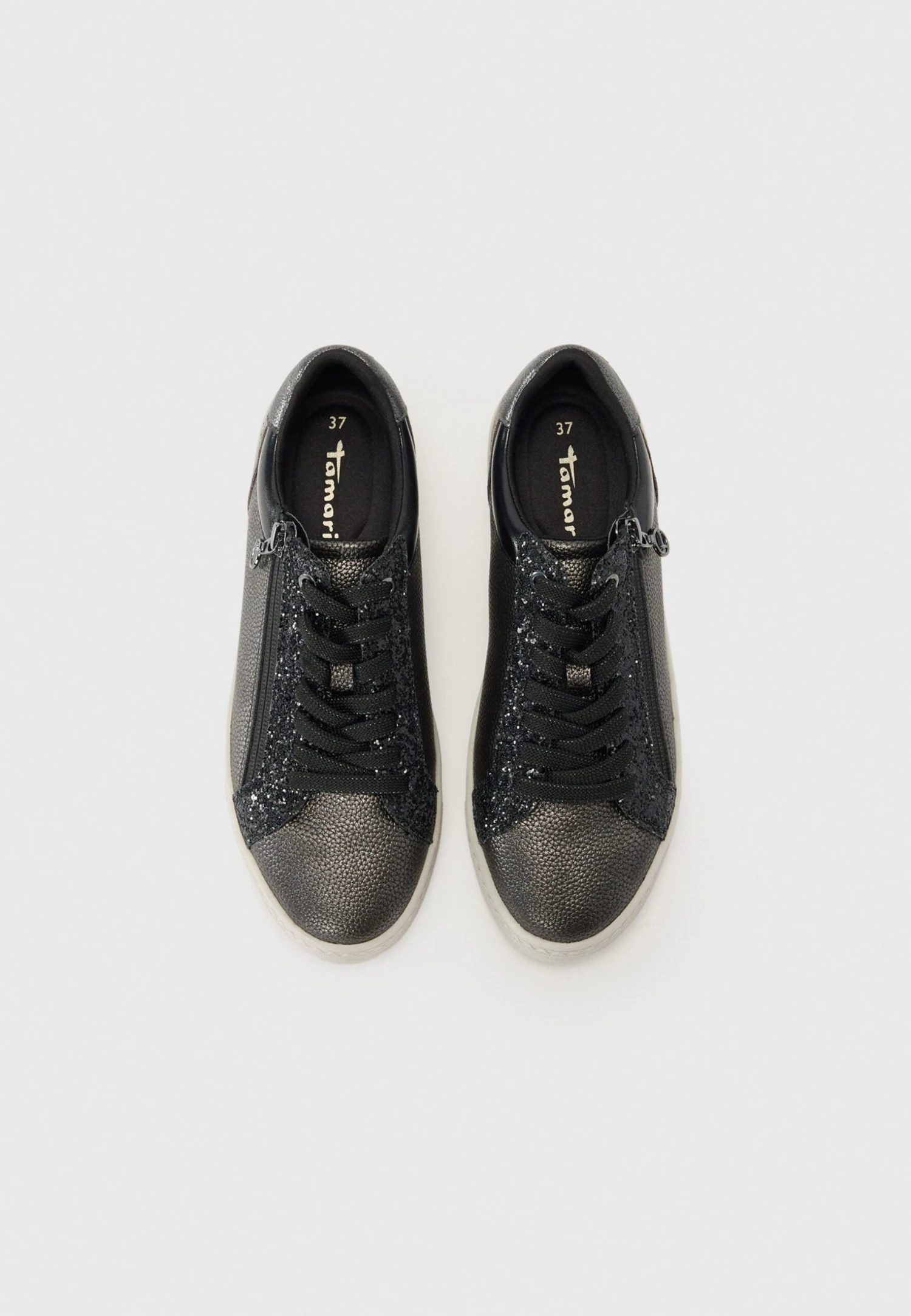 Tamaris Baskets Basses - Pewter Comb 5 Tamaris Baskets Basses - Pewter Comb – Image 3