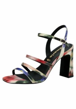 Tamaris Sandales À Talons Hauts - Black Comb -Tamaris Soldes Magasin 541b3ce28bf4496fb92ba4e579b7bdbe