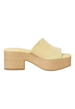 Tamaris Mules À Talons - Lemon 13 Tamaris Mules À Talons - Lemon -Tamaris Soldes Magasin 57b09d543954442cab9a9eb95ec34bf9