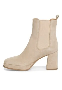 Tamaris Bottines À Plateau - Beige