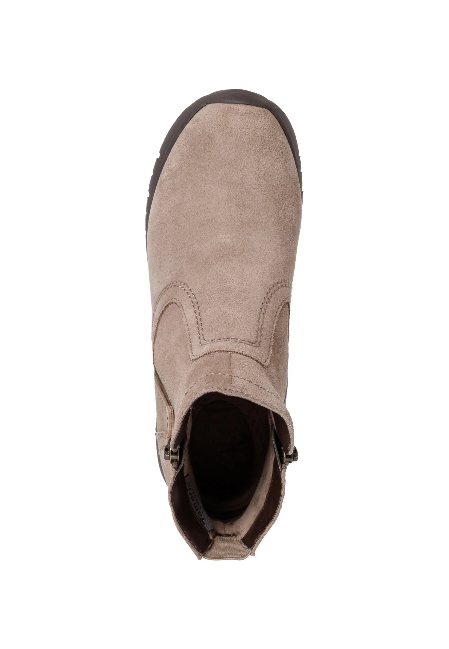 Tamaris Comfort - Bottines À Plateau - Taupe 5 Tamaris Comfort - Bottines À Plateau - Taupe – Image 3