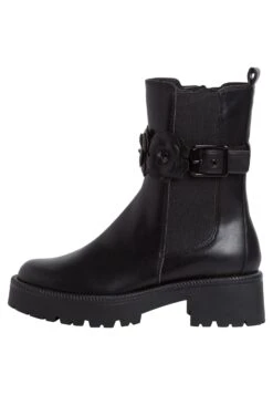 Tamaris Chelsea - Bottines À Plateau - Black -Tamaris Soldes Magasin 60c7448fdece41f6957089bda432e19a
