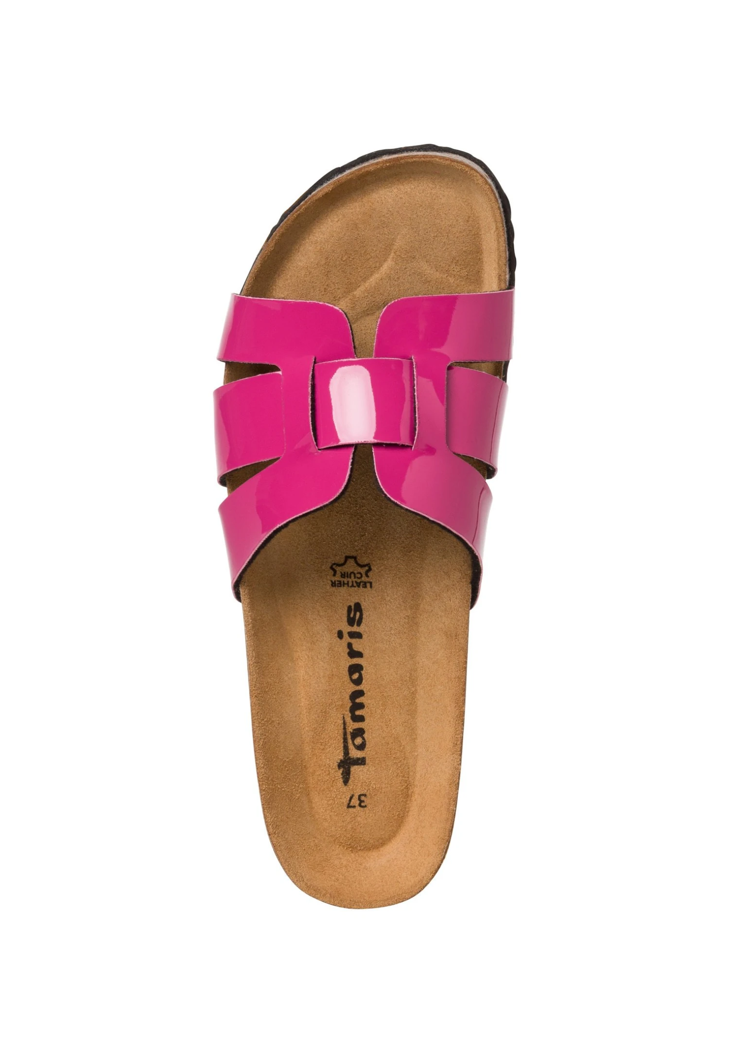 Tamaris Mules - Pink Patent 6 Tamaris Mules - Pink Patent – Image 4