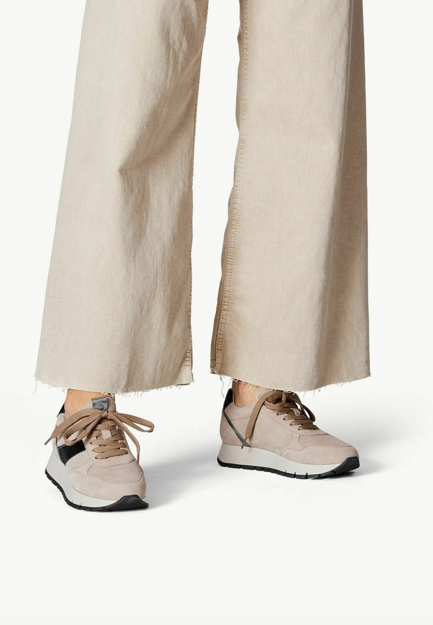 Tamaris Baskets Basses - Taupe Comb 3 Tamaris Baskets Basses - Taupe Comb