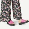 Tamaris Mules - Fuxia Black
