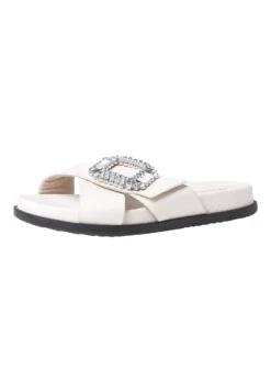 Tamaris Mules - Ivory -Tamaris Soldes Magasin 69715510d8e44a80a177f7dda53730ae
