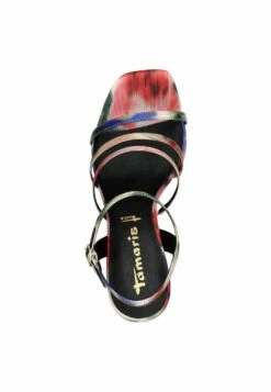 Tamaris Sandales À Talons Hauts - Black Comb -Tamaris Soldes Magasin 6a6da4bb9b9342439366de5102cce516