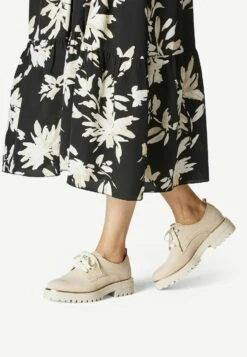 Tamaris Chaussures À Lacets - Ivory