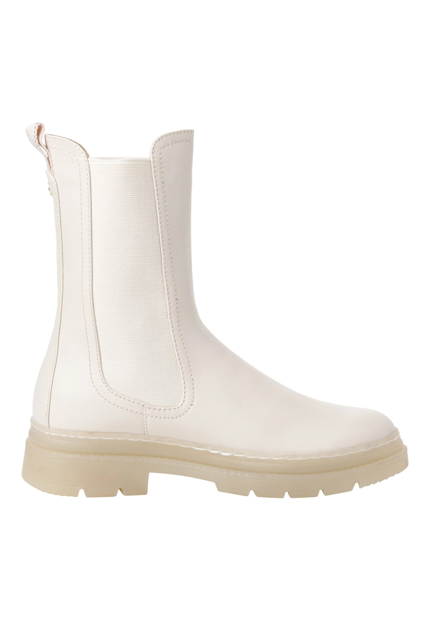 Tamaris Chelsea - Bottes À Plateau - Ivory Uni 8 Tamaris Chelsea - Bottes À Plateau - Ivory Uni – Image 6