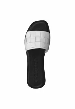Tamaris Mules - White Leather -Tamaris Soldes Magasin 71264f865c72429ea9f5f4521a475a68