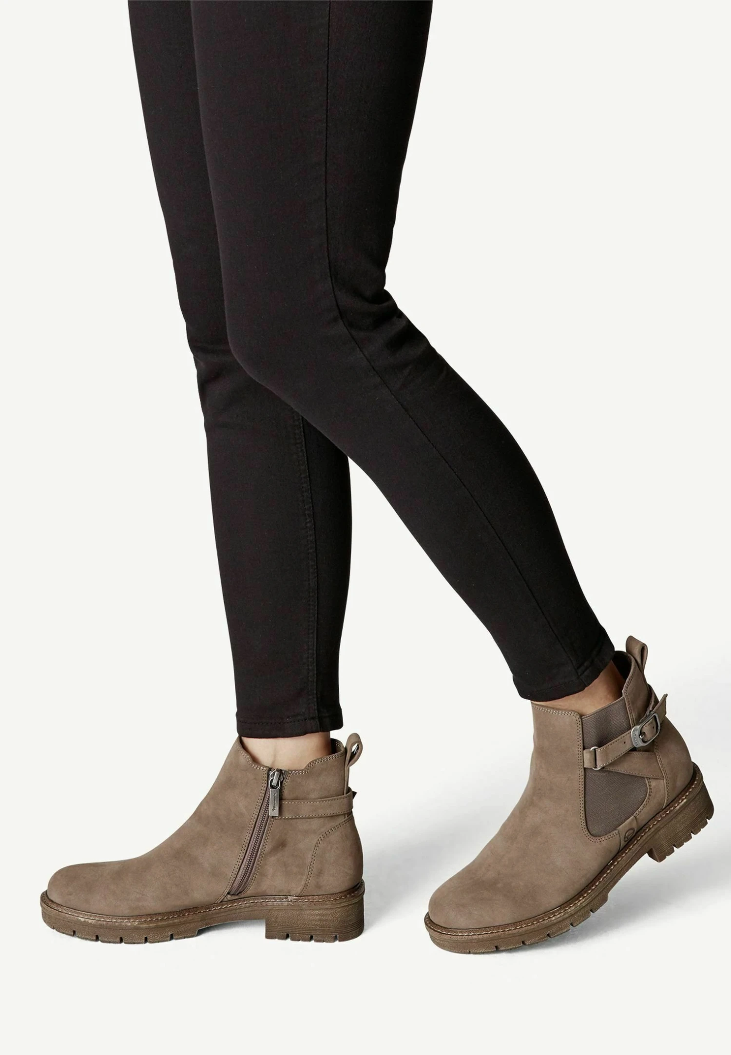 Tamaris Boots À Talons - Taupe 3 Tamaris Boots À Talons - Taupe