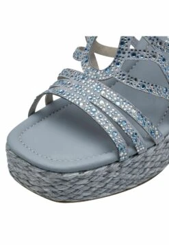 Tamaris Sandales Compensées - Light Blue -Tamaris Soldes Magasin 74def0265eb1433a9fe277b0c1bd8998