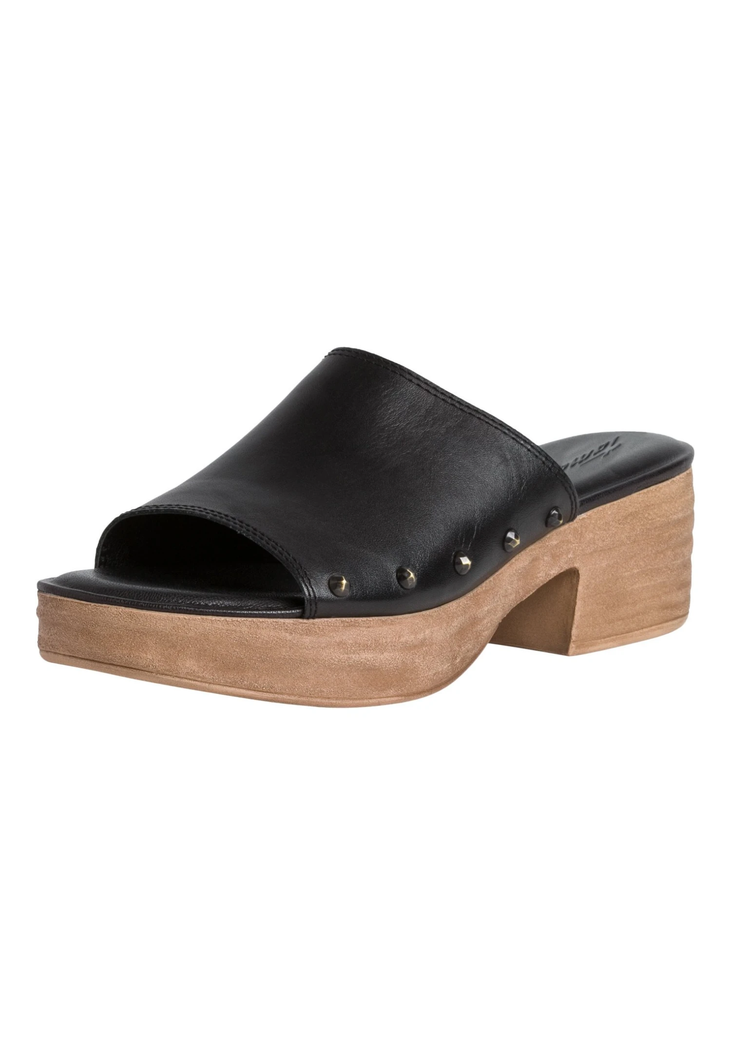 Tamaris Sabots - Black Leather 4 Tamaris Sabots - Black Leather – Image 2