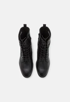 Tamaris Bottines À Lacets - Black Matt -Tamaris Soldes Magasin 8236979d80274b768129b9323814ec07