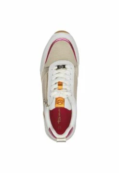 Tamaris Baskets Basses - White Lt Gold 22 Tamaris Baskets Basses - White Lt Gold -Tamaris Soldes Magasin 85aa48ebadb94ed88d6b0048c2df0627