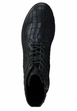 Tamaris Bottines À Lacets - Black Struct. 9 Tamaris Bottines À Lacets - Black Struct. -Tamaris Soldes Magasin 85c270196a8540179ef69a88b4ba1940