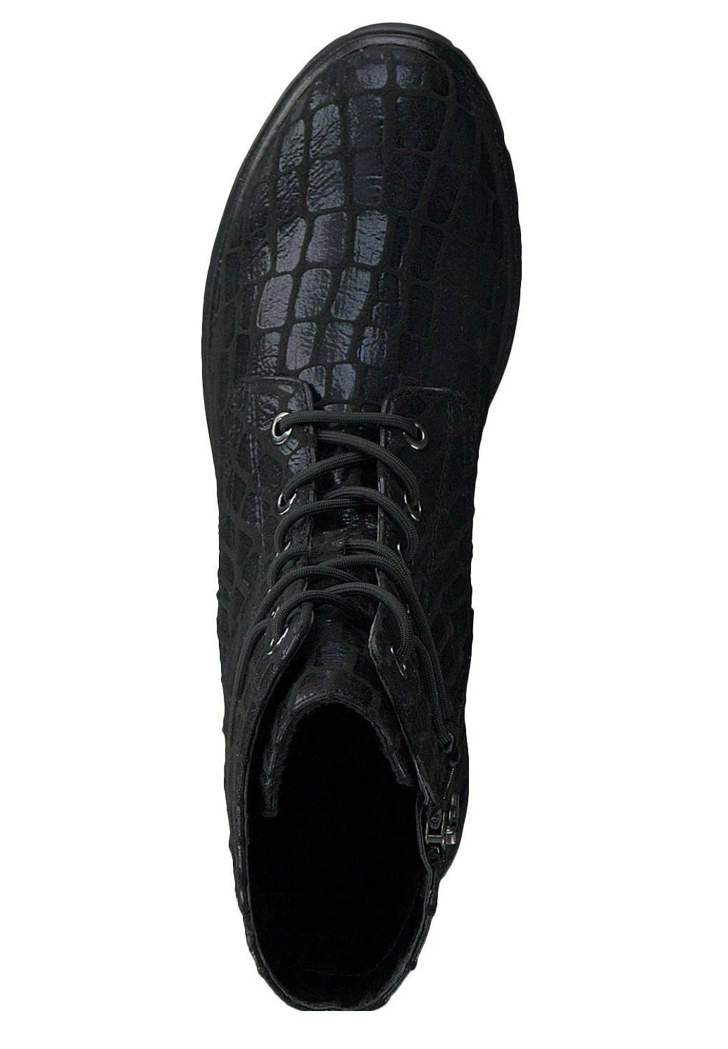 Tamaris Bottines À Lacets - Black Struct. 5 Tamaris Bottines À Lacets - Black Struct. – Image 3