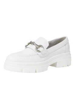 Tamaris Mocassins - White Leather 11 Tamaris Mocassins - White Leather -Tamaris Soldes Magasin 863f64587fff410f942f376b92065a7c