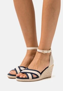 Tamaris Sandales Compensées - Navy