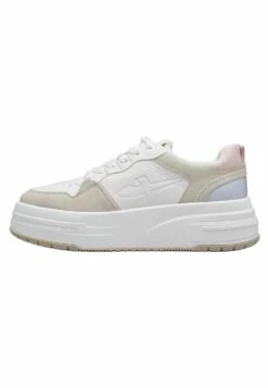 Tamaris Fashletics - Baskets Basses - Offwhite Comb