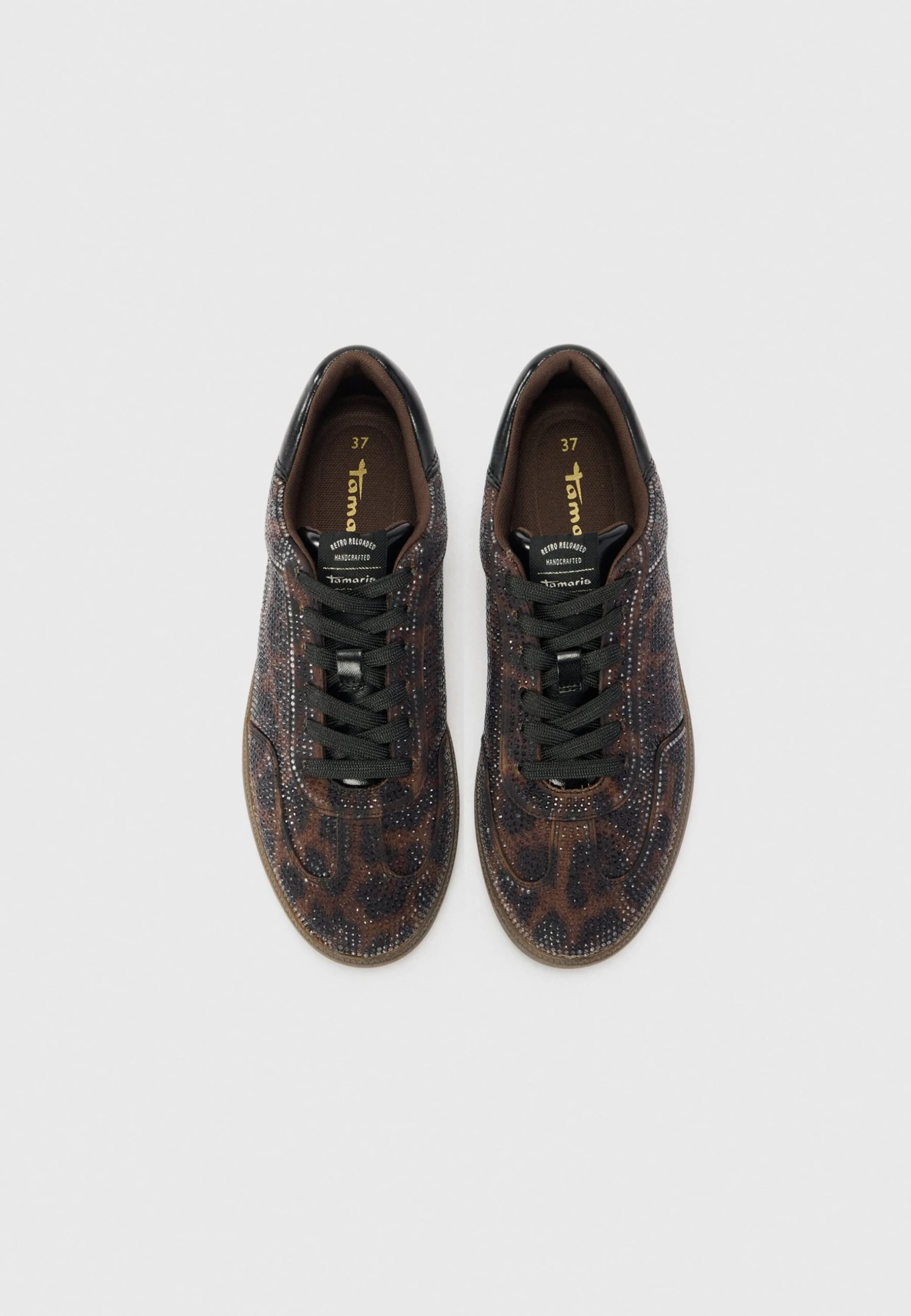 Tamaris Baskets Basses - Taupe/gold/brown 6 Tamaris Baskets Basses - Taupe/gold/brown – Image 4