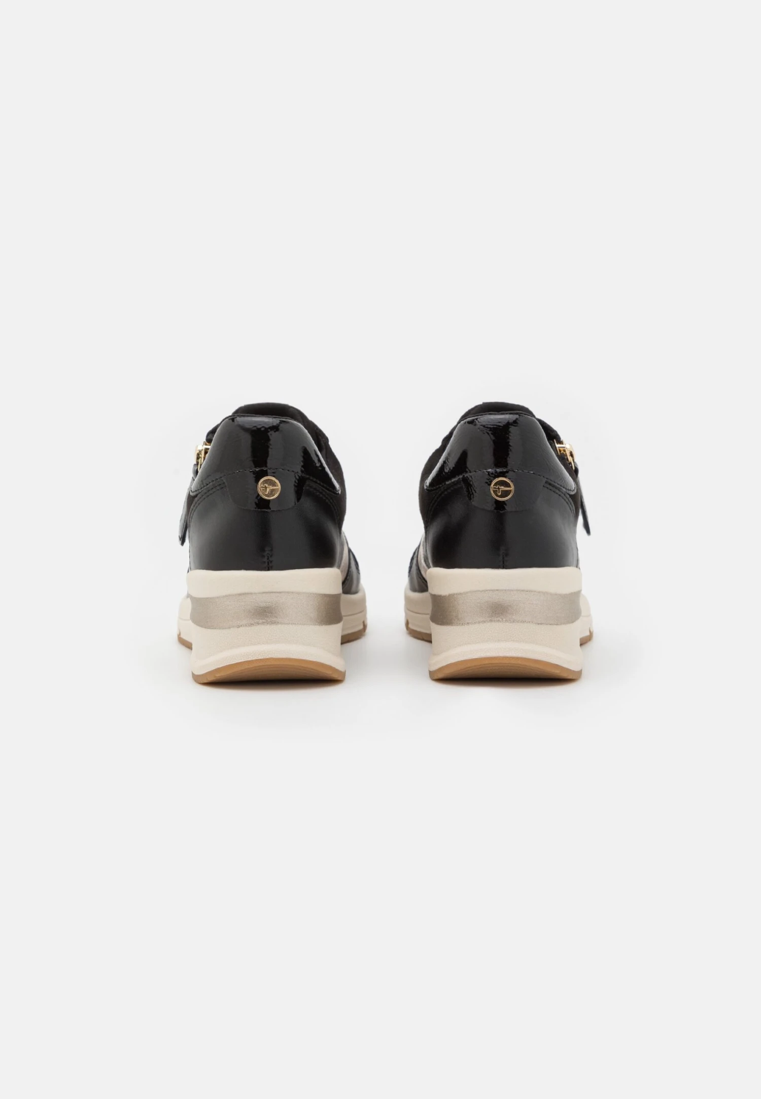 Tamaris Baskets Basses - Black/Gold 6 Tamaris Baskets Basses - Black/Gold – Image 4