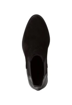 Tamaris Chelsea - Boots À Talons - Blk Sued Str -Tamaris Soldes Magasin 95d7f53661de4fd7af612374b8e73b8c