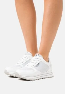 Tamaris Online Exclusive - Baskets Basses - White/Silver