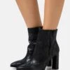 Tamaris Boots - Bottines À Talons Hauts - Black -Tamaris Soldes Magasin 989f617baae4444d943cc4b60a8d9202