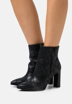 Tamaris Boots - Bottines À Talons Hauts - Black