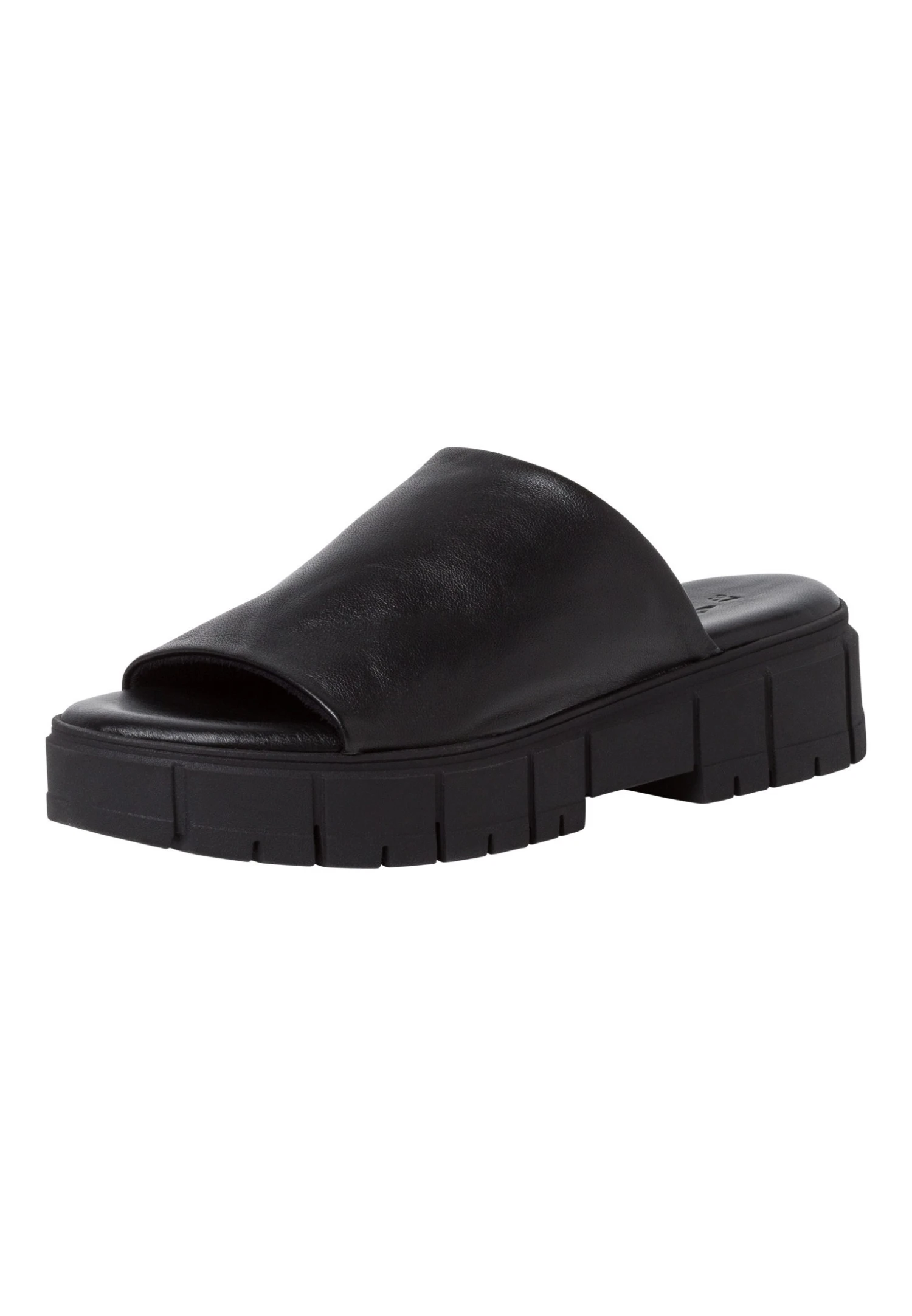 Tamaris Mules - Black Uni 5 Tamaris Mules - Black Uni – Image 3