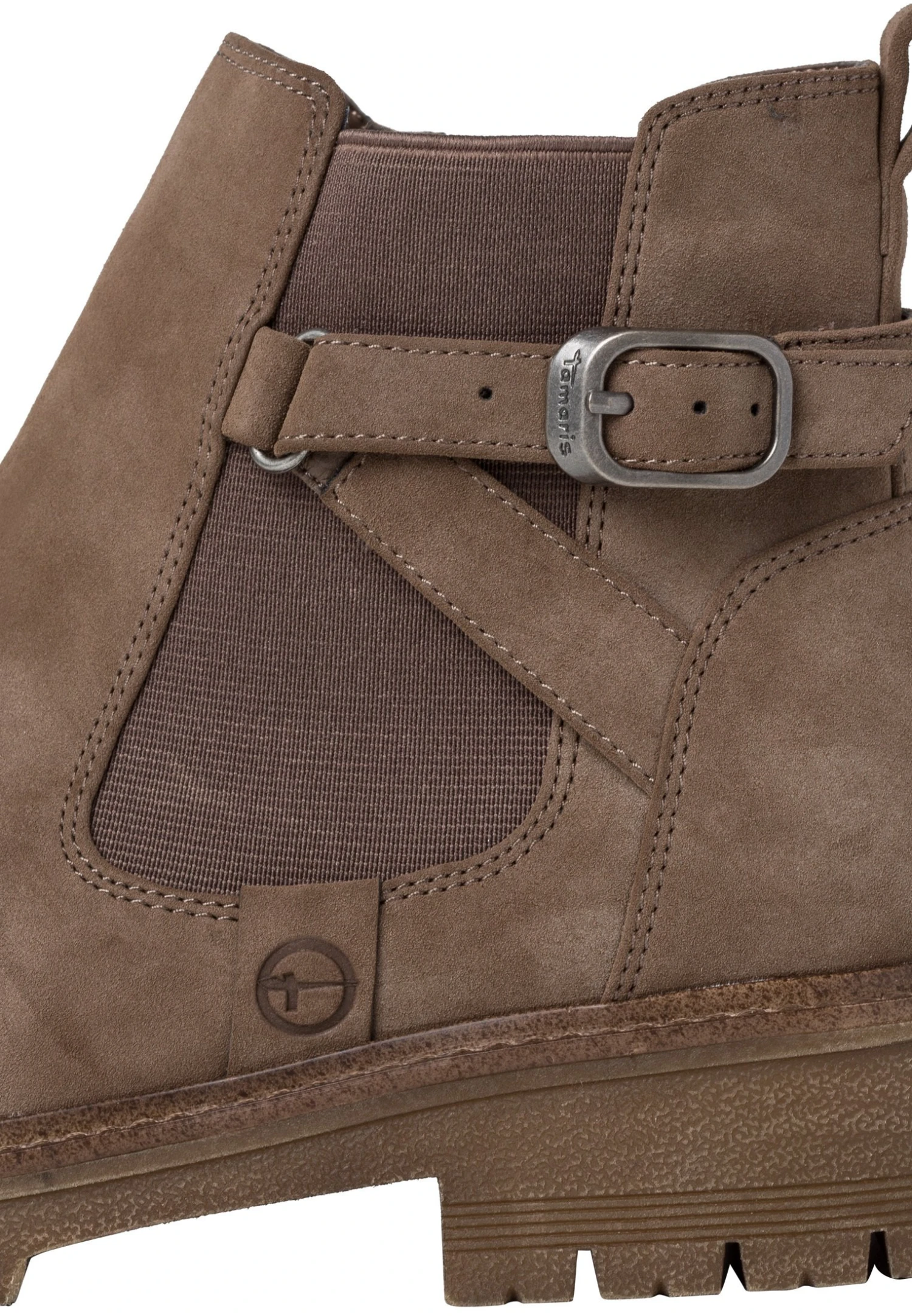 Tamaris Boots À Talons - Taupe 8 Tamaris Boots À Talons - Taupe – Image 6