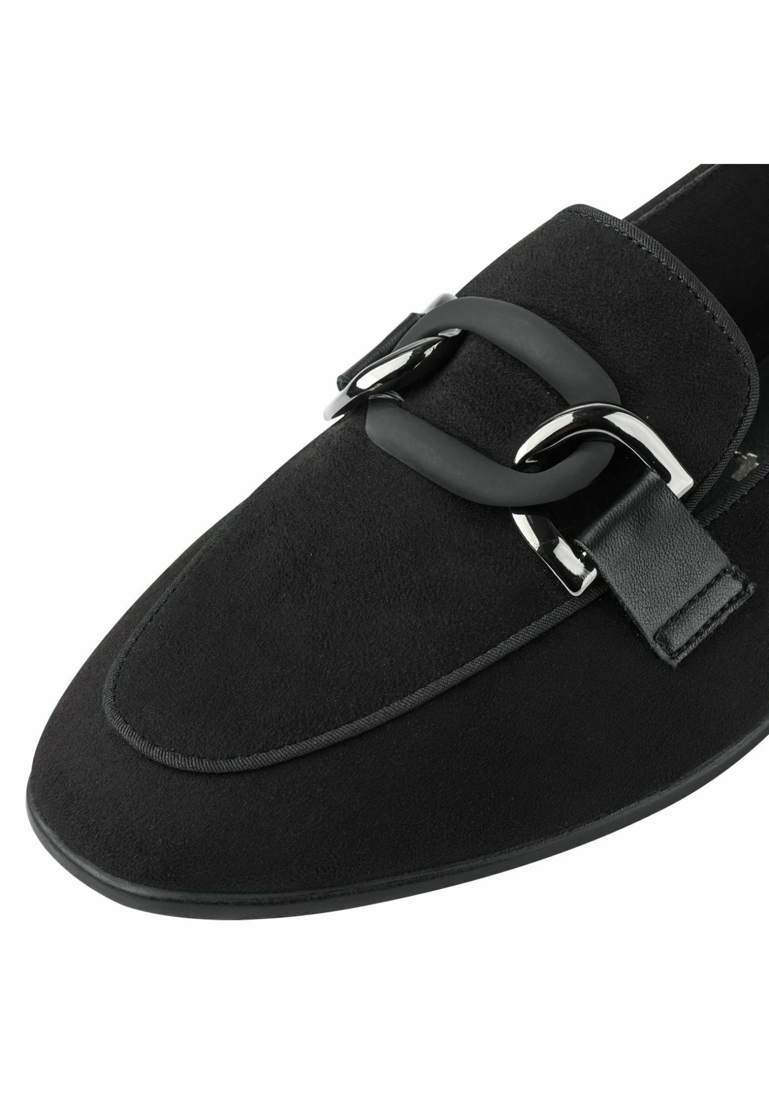 Tamaris Mocassins - Black Suede 8 Tamaris Mocassins - Black Suede – Image 6