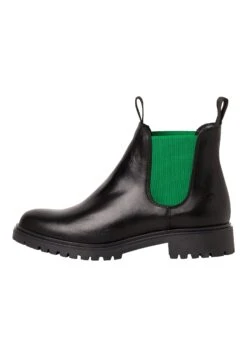 Tamaris Chelsea - Bottines - Blk Lea Green 10 Tamaris Chelsea - Bottines - Blk Lea Green -Tamaris Soldes Magasin a1a58df96fc34c54a3dd893b4fba40bd