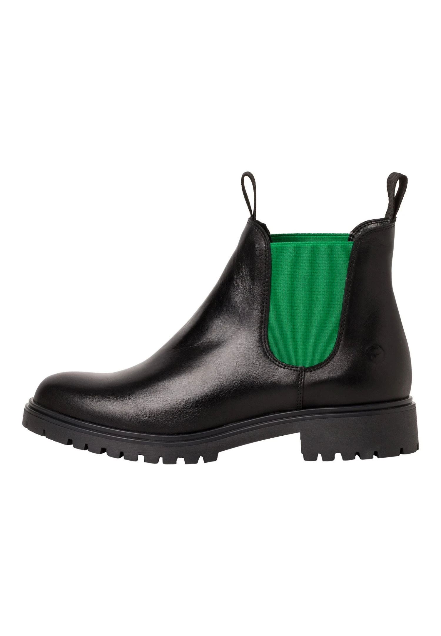 Tamaris Chelsea - Bottines - Blk Lea Green 4 Tamaris Chelsea - Bottines - Blk Lea Green – Image 2