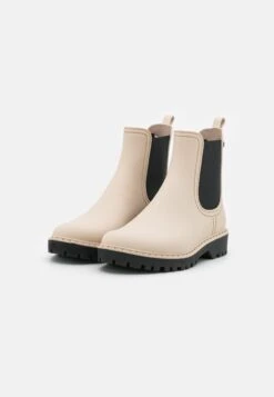 Tamaris Bottes En Caoutchouc - Ivory/Black -Tamaris Soldes Magasin a2f1391d7a9e493185d91f6468726a2b