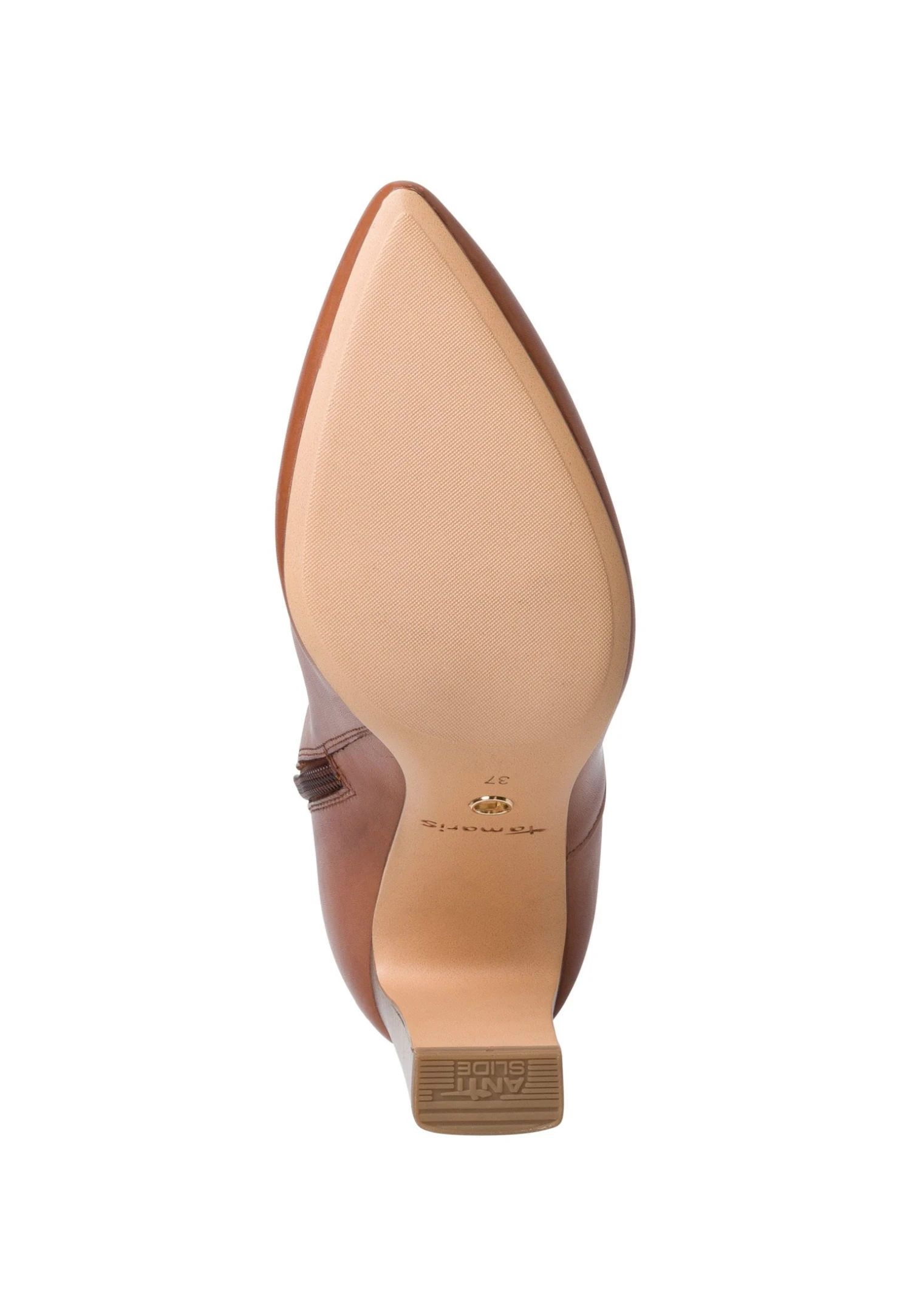 Tamaris Bottines À Talons Hauts - Cognac 7 Tamaris Bottines À Talons Hauts - Cognac – Image 5