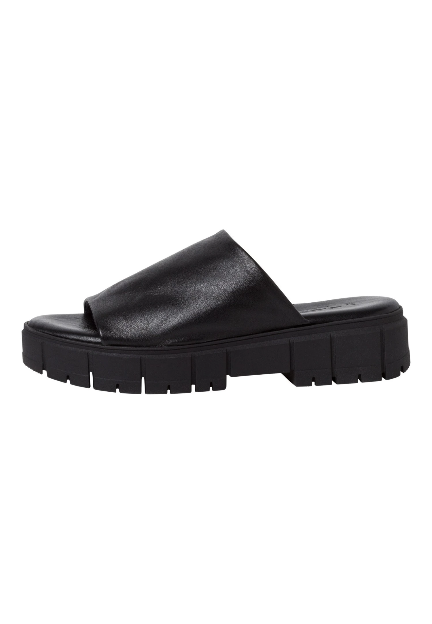Tamaris Mules - Black Uni 4 Tamaris Mules - Black Uni – Image 2