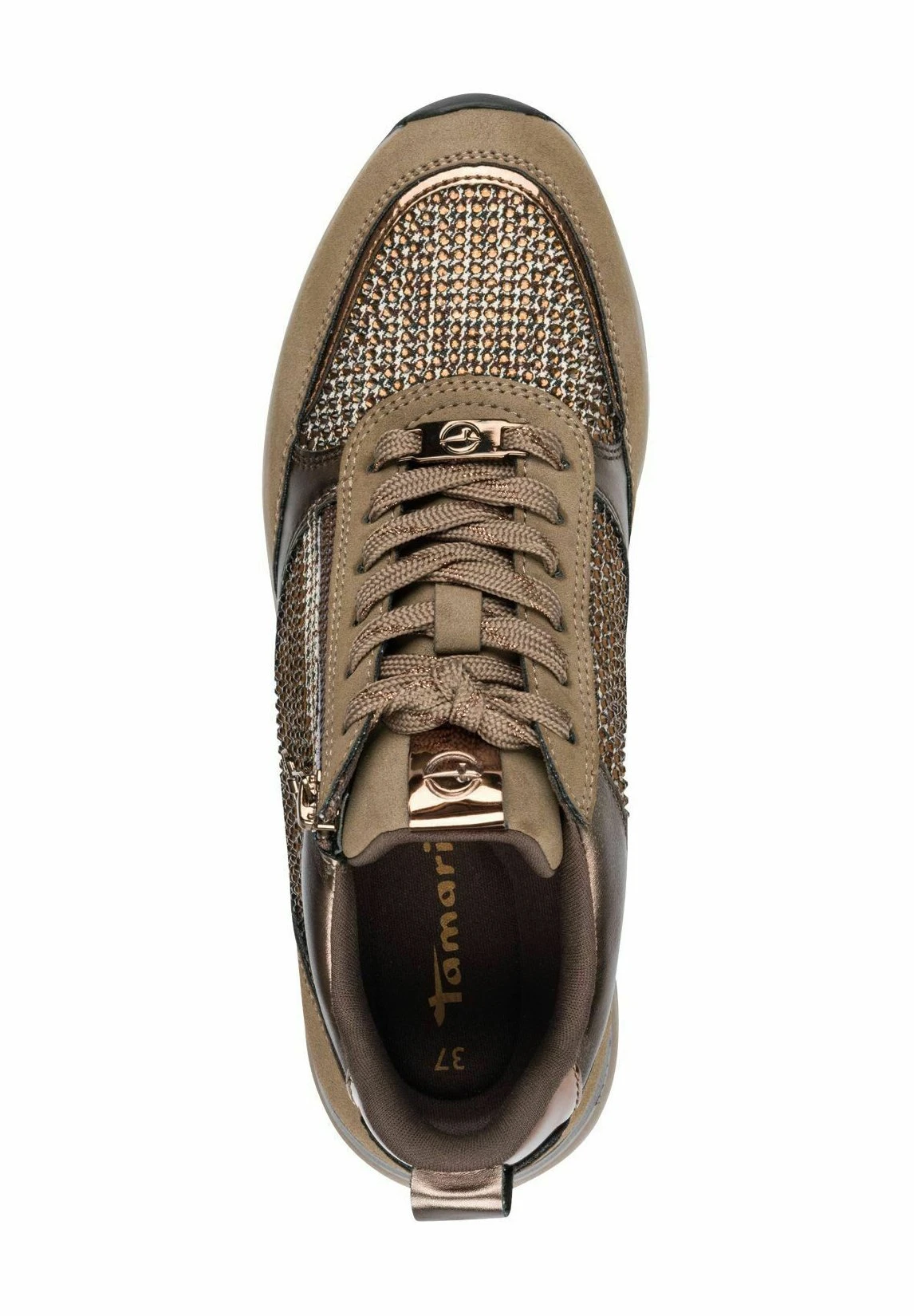 Tamaris Baskets Basses - Copper Glam 8 Tamaris Baskets Basses - Copper Glam – Image 6