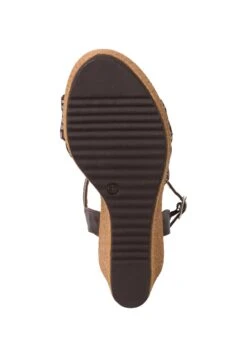 Tamaris Sandales Compensées - Chocolate Dots 13 Tamaris Sandales Compensées - Chocolate Dots -Tamaris Soldes Magasin a8321f2de76540a9bac13911f12ce44e