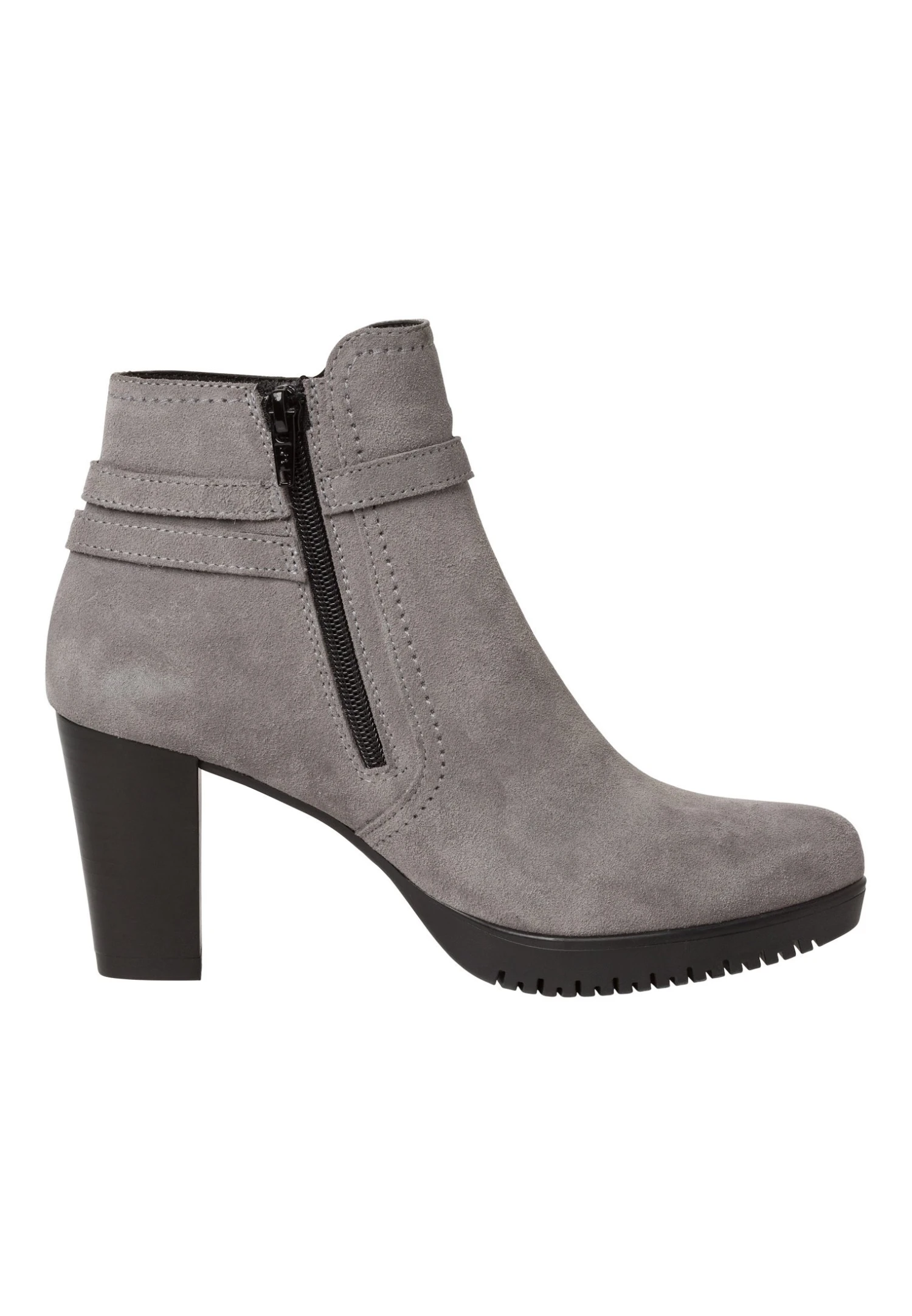 Tamaris Boots À Talons - Grey Suede 9 Tamaris Boots À Talons - Grey Suede – Image 7