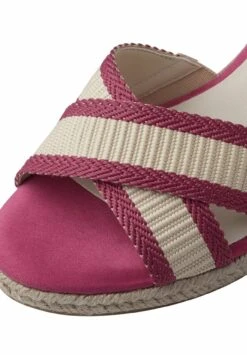 Tamaris Sandales Compensées - Raspberry -Tamaris Soldes Magasin a87f81de2bfd49c1bf46f185b3dc18f1