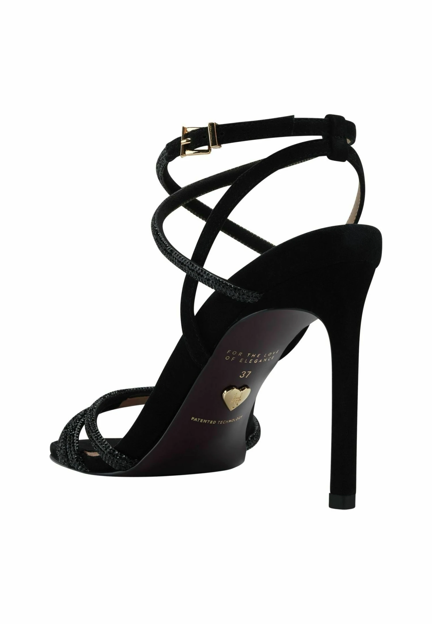 Tamaris Heart - Sandales À Talons Hauts - Black Crystal 7 Tamaris Heart - Sandales À Talons Hauts - Black Crystal – Image 5