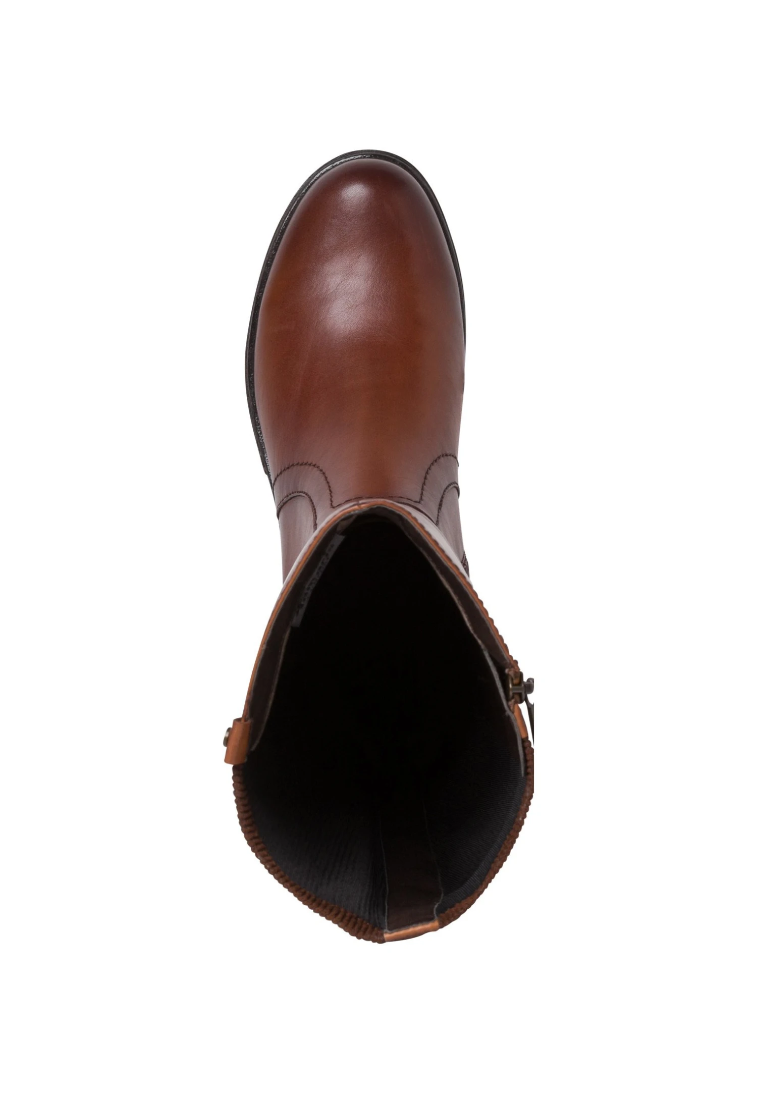 Tamaris Bottes À Plateau - Cognac 5 Tamaris Bottes À Plateau - Cognac – Image 3