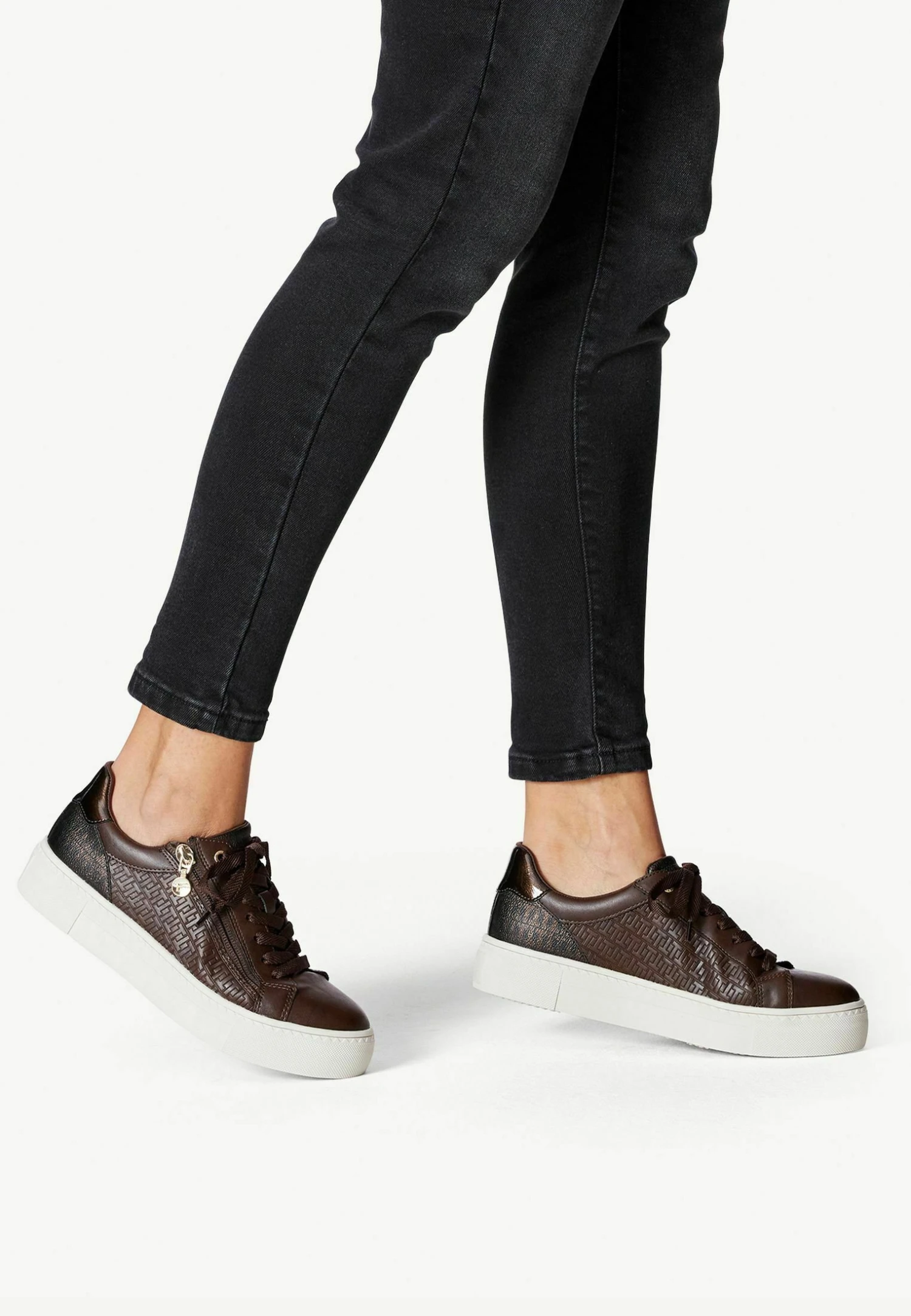 Tamaris Baskets Basses - Mocca Comb 3 Tamaris Baskets Basses - Mocca Comb